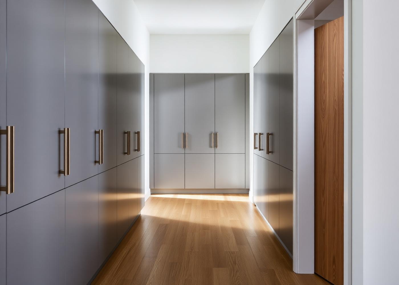 Titanium Cabinet Fronts — Titanium finish study