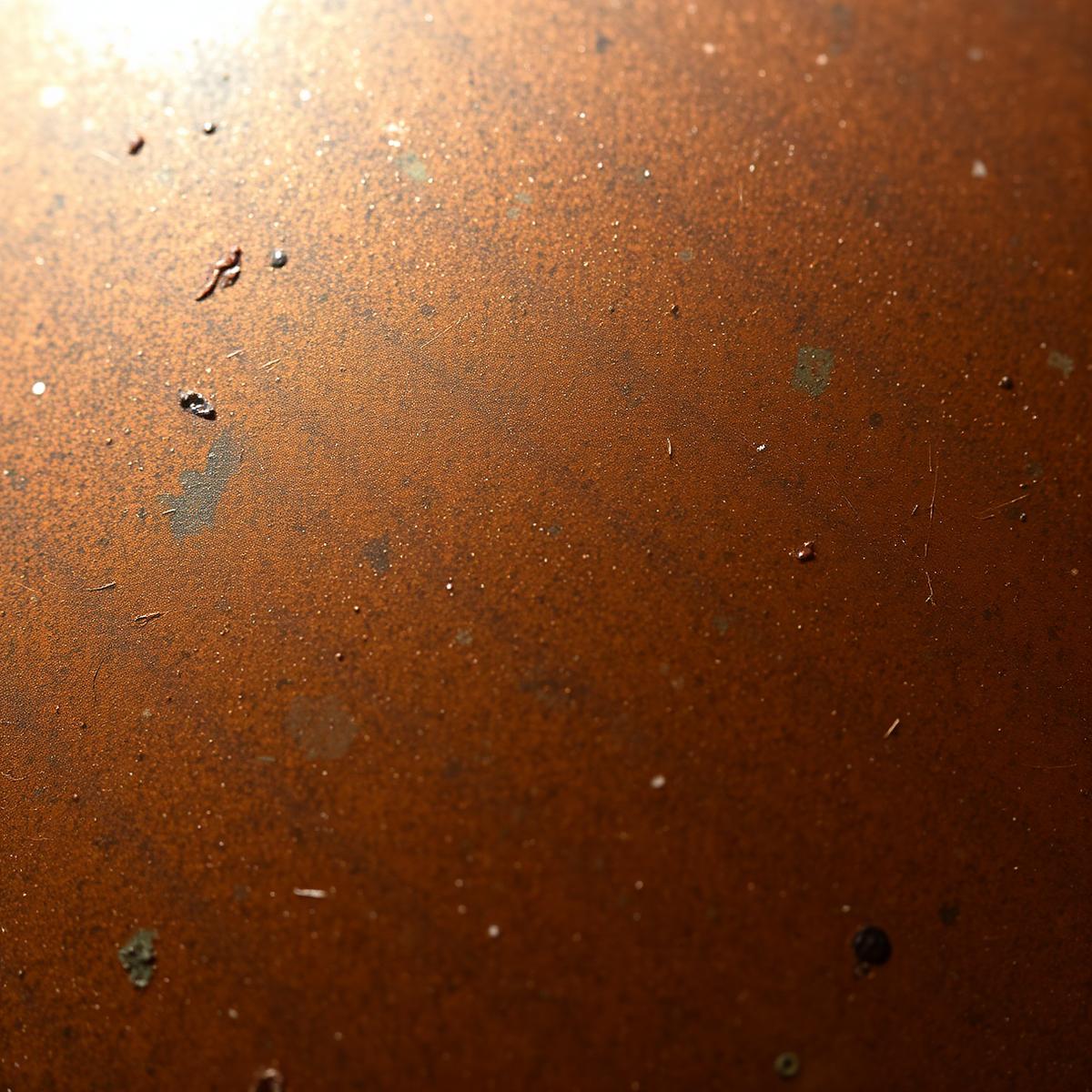 Bronze surface macro