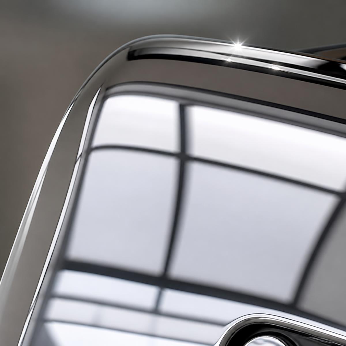 Chrome macro surface texture
