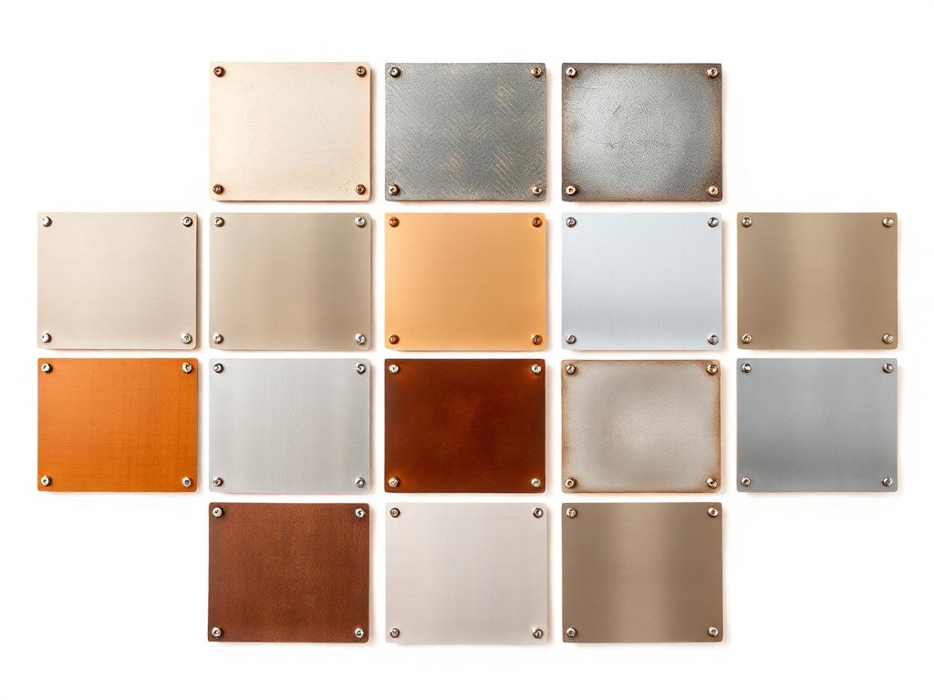 AI Material Comparison — metal visualization example