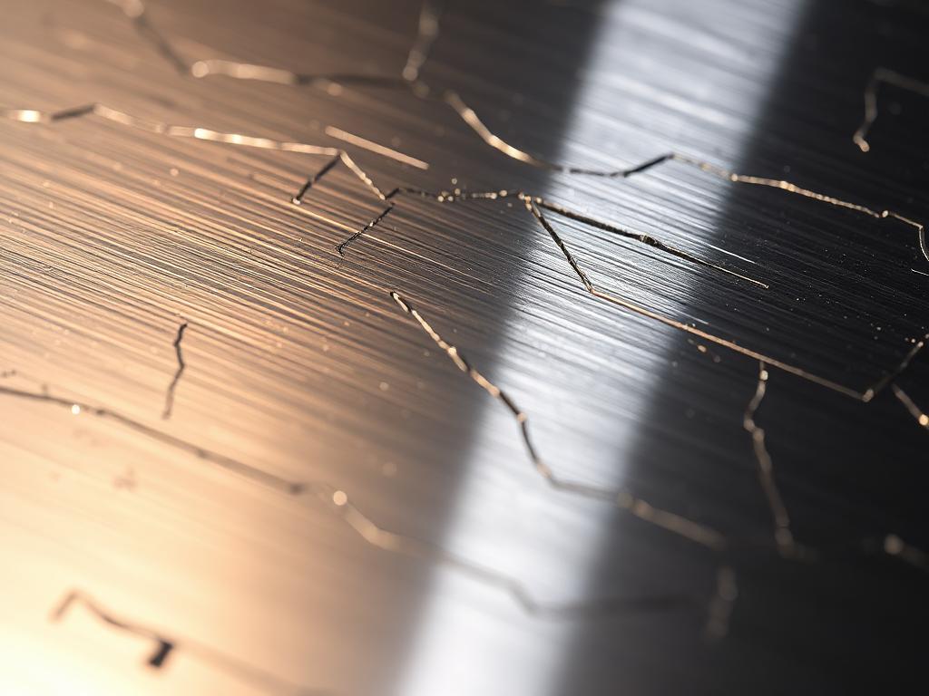 Macro Detail Render — metal visualization service